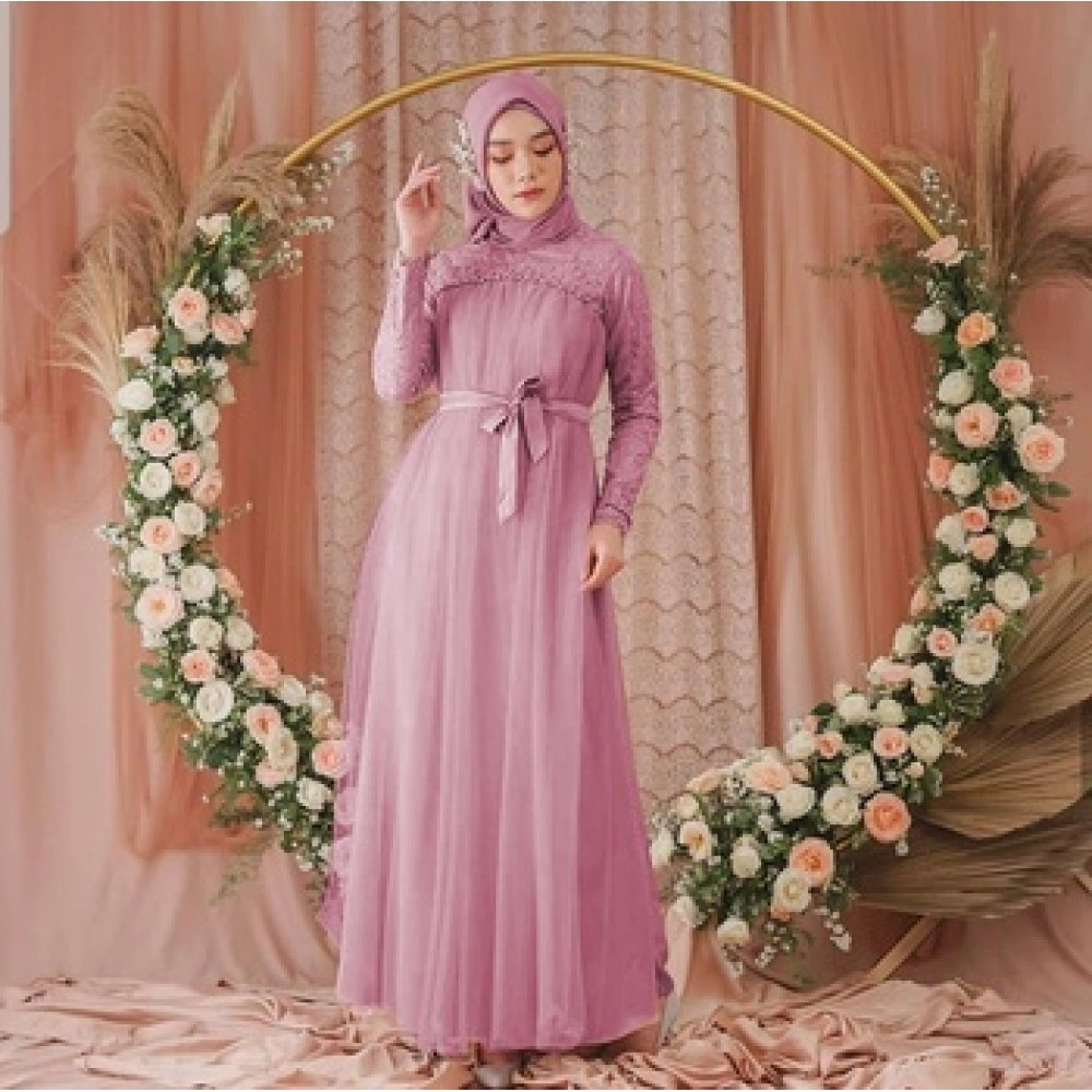 Baju Wanita Hj Maxi Mikayla Ra Dusty Baju Wanita Hj Maxi Mikayla Ra Dusty
