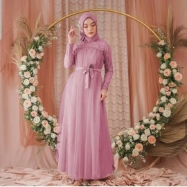 Baju Wanita Hj Maxi Mikayla Ra Dusty