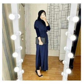 Baju Wanita Cardi Kynara Vl Navy