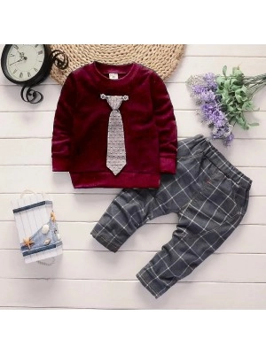 Baju Anak Kd St Taki Vb Maroon