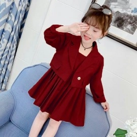 Baju Anak Kd St Jessie Ks Maroon