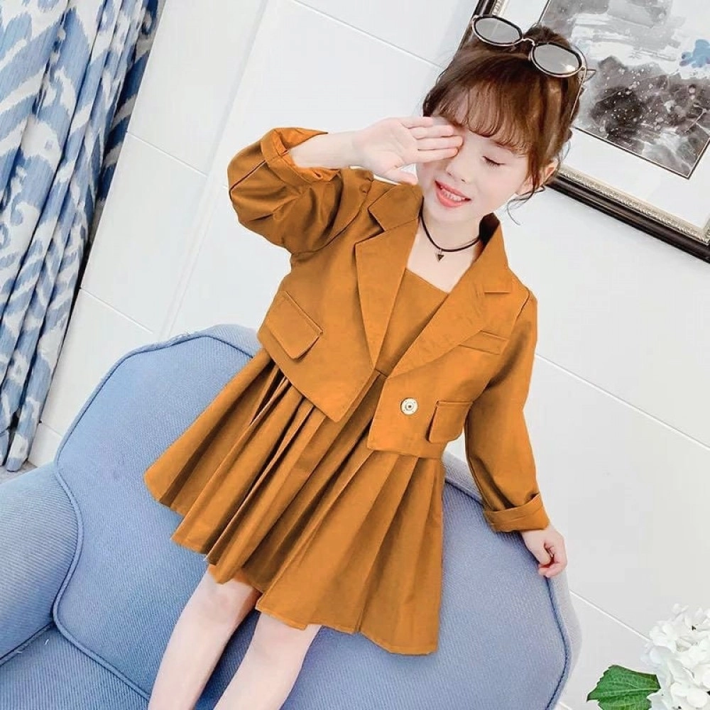 Baju Anak Kd St Jessie Ks Mustard