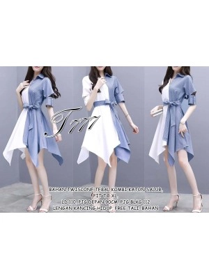 Baju Wanita Drs Elisabet To Blue