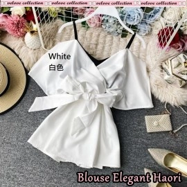 Baju Wanita Blouse Elegant Haori Vl Bw
