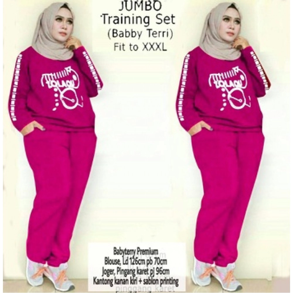 Baju Wanita Jumbo St Training Ra Fanta