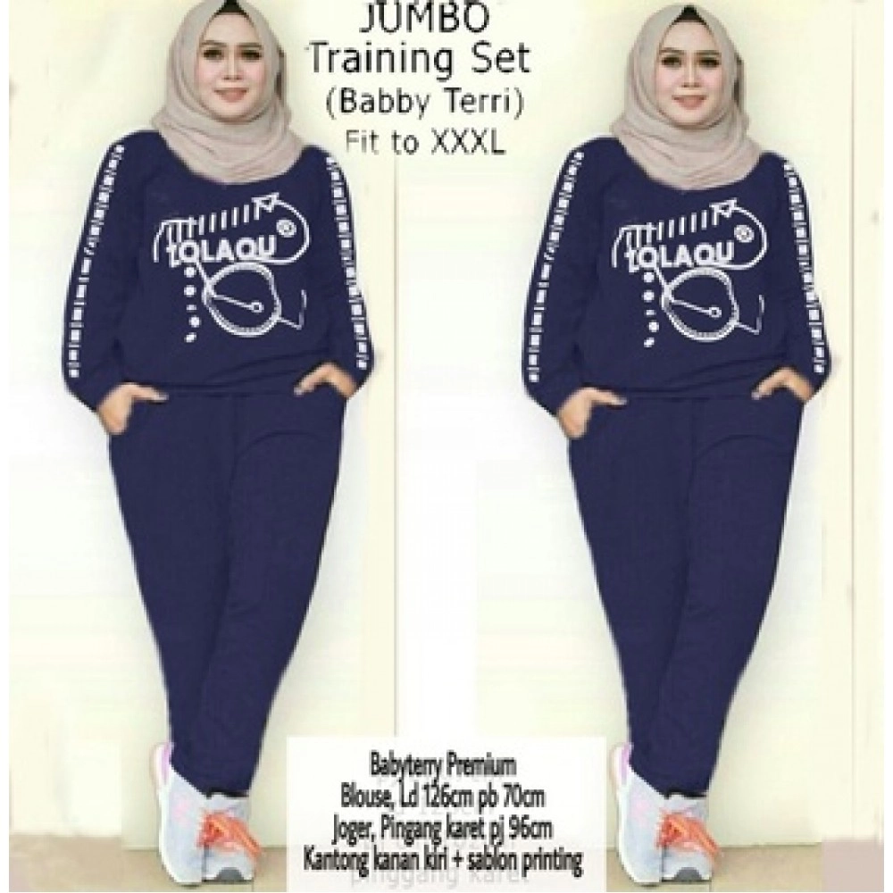 Baju Wanita Jumbo St Training Us Navy