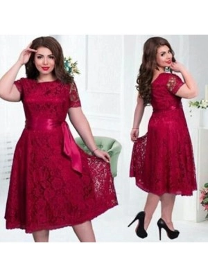 Baju Korea Jumbo Drs Meli Vb Maroon