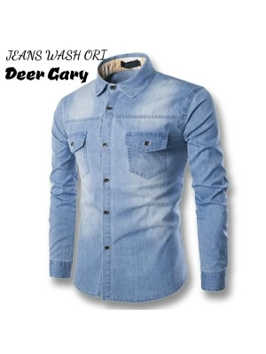 Baju Pria Kmj Jeans Man Pp Deer Gary Light