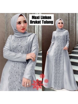 Baju Korea Hj Maxi Linken Vs Abu
