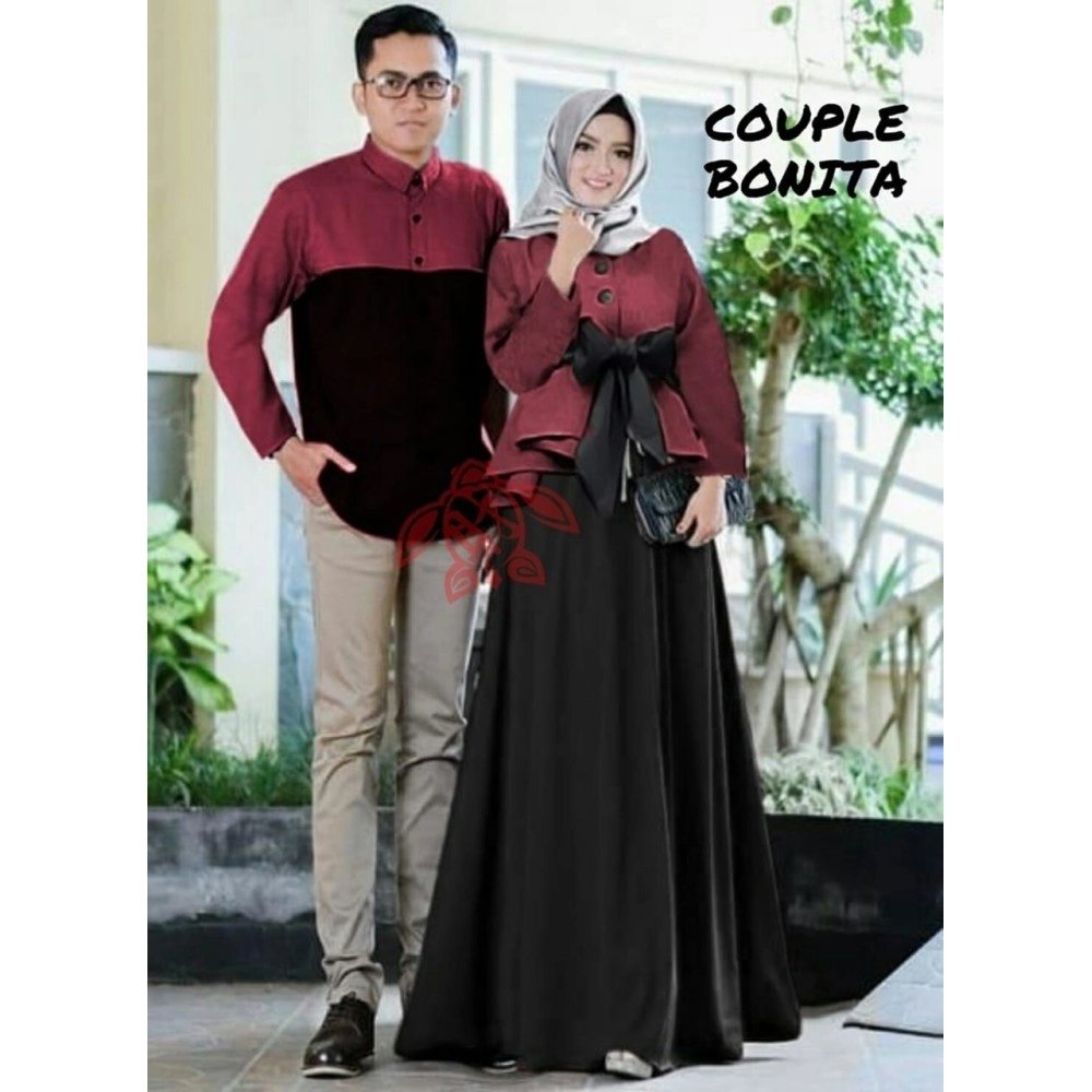 Baju Couple Cp Bonitaro Maroon Baju Couple Cp Bonitaro Maroon