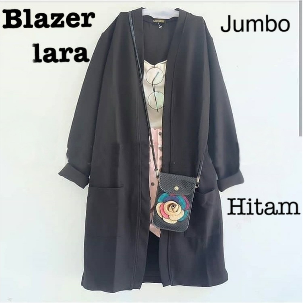 Baju Korea Blazer Lararo Black Baju Korea Blazer Lararo Black