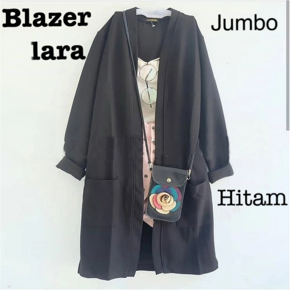 Baju Korea Blazer Lararo Black Baju Korea Blazer Lararo Black
