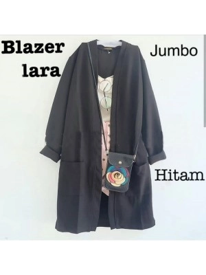 Baju Korea Blazer Lararo Black