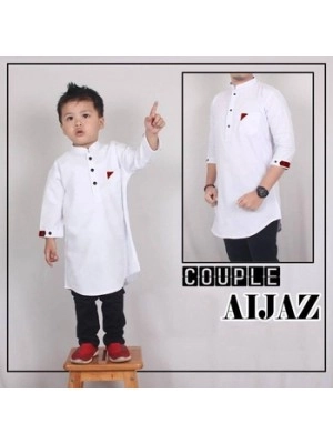 Baju Couple Cp Koko Aijaz Rd Putih