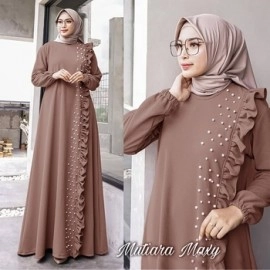 Baju Wanita Hj Maxi Mutiara Us Milo