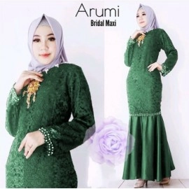 Baju Wanita Hj Maxi Arumi Rd Ijo