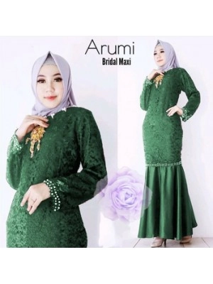 Baju Wanita Hj Maxi Arumi Rd Ijo