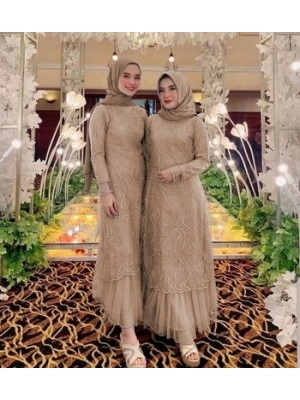 Baju Wanita Drs Geraldine L Ra Mocca