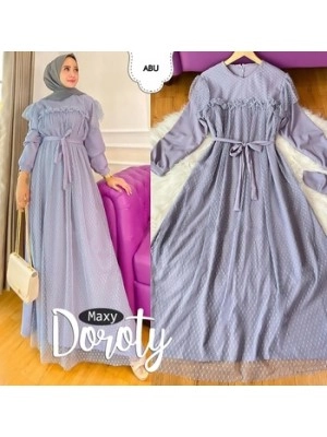 Baju Wanita Hj Maxi Doroty Jc Abu