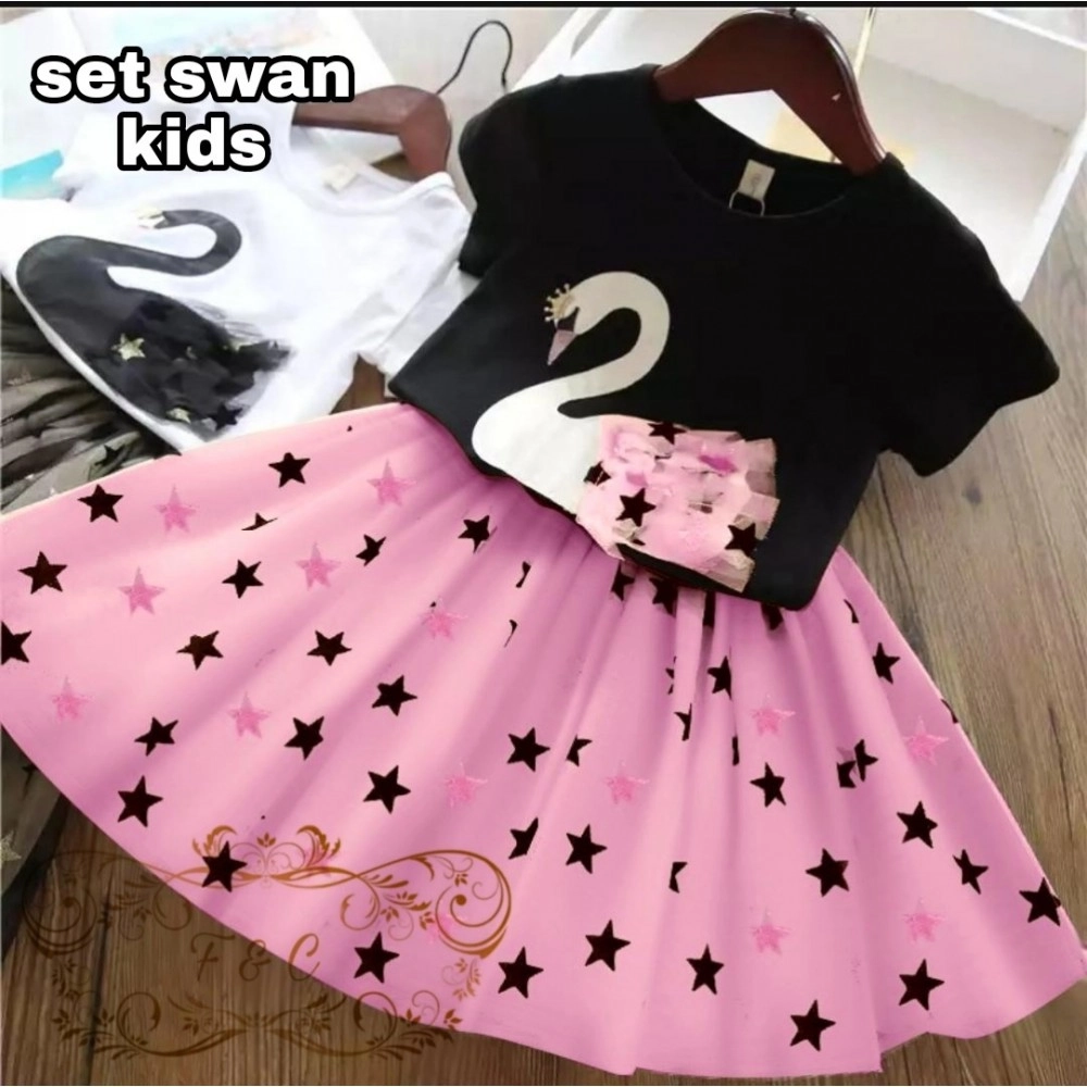 Baju Anak Kd St Swankid Ff Pink