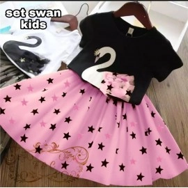 Baju Anak Kd St Swankid Ff Pink