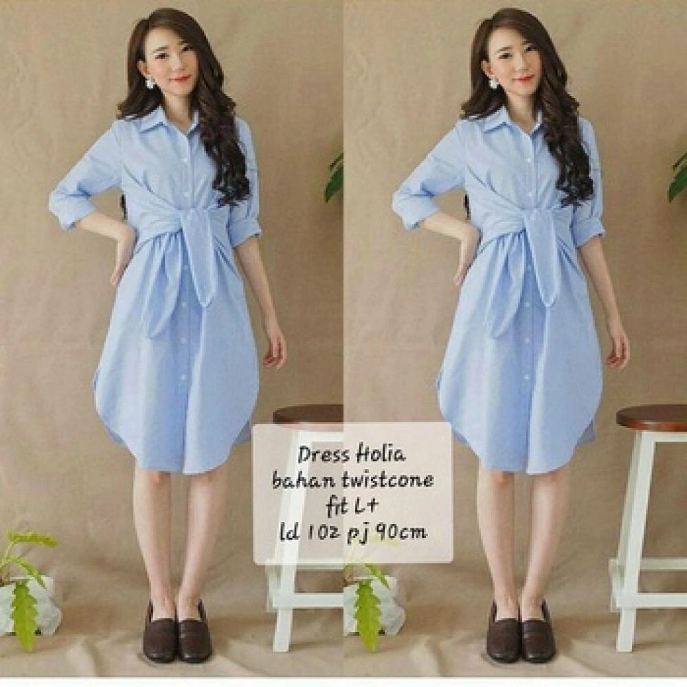 Baju Wanita Drs Holia Ms Biru