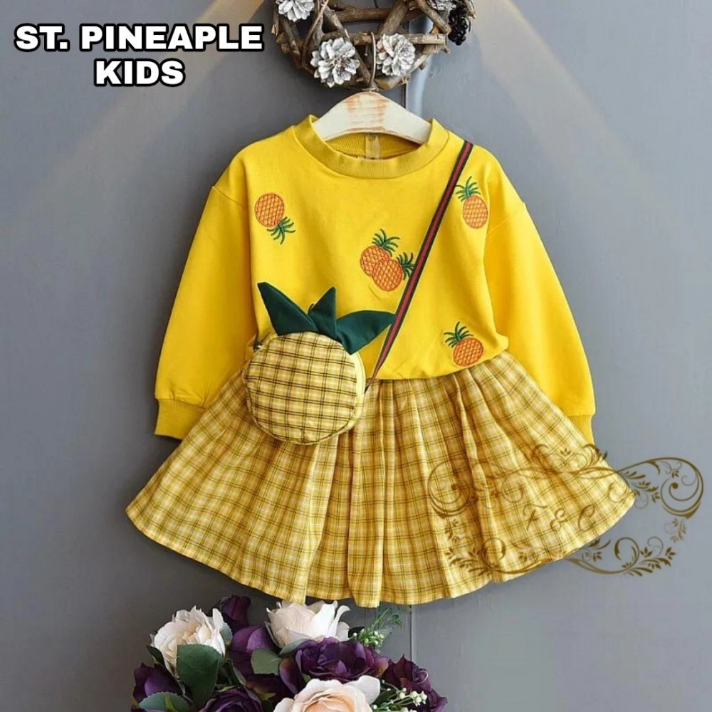 Baju Anak Kd St Pineaple Ff Yellow
