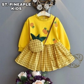 Baju Anak Kd St Pineaple Ff Yellow