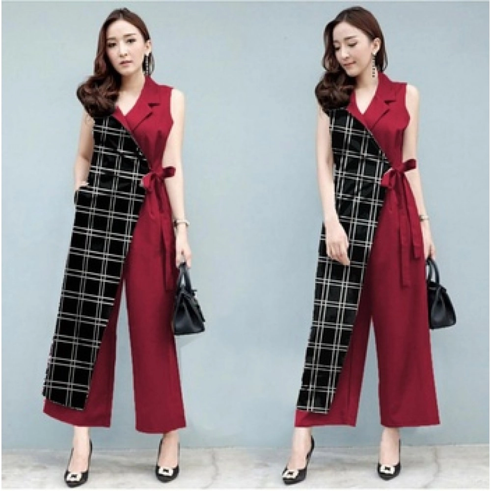 Baju Wanita Js Madika Hn Kotak Maron