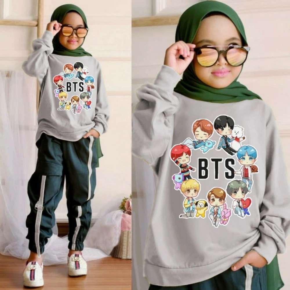 Baju Anak Kd St Bts Ff Abu