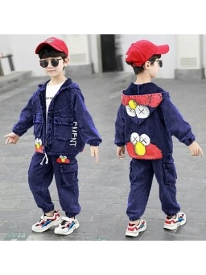 Baju Anak Kd St Rep Elmo Ks Blue