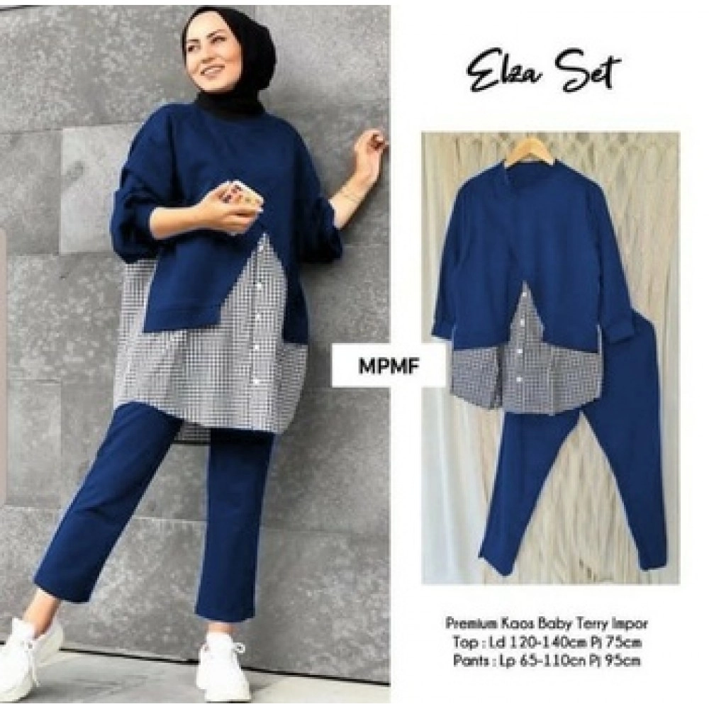 Baju Wanita St Elze Crom Raed Navy