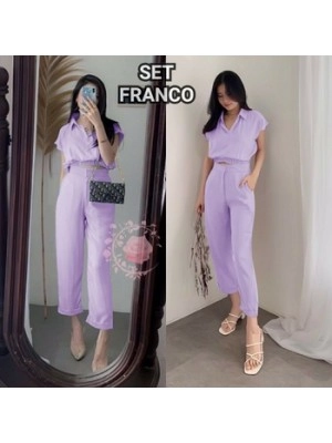 Baju Wanita Jumbo St Franco Mb Lilac