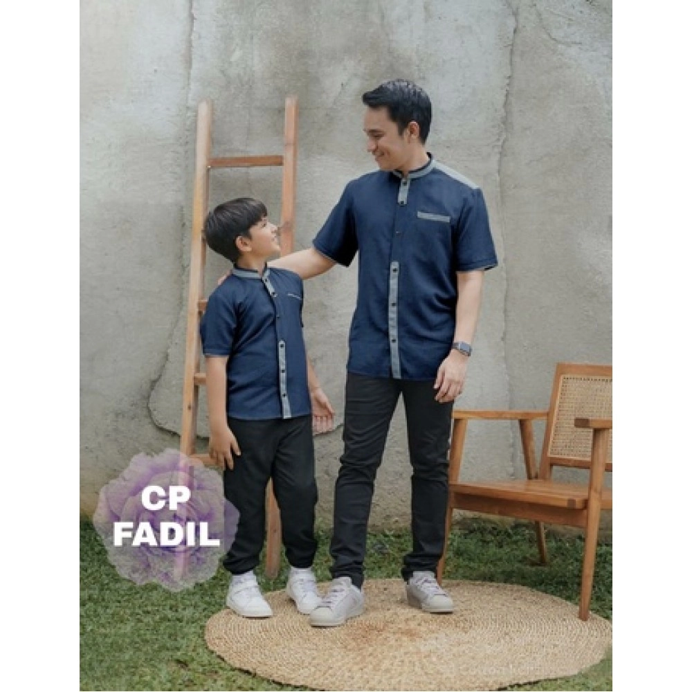 Baju Couple Cp Koko Fadil Rd Navy