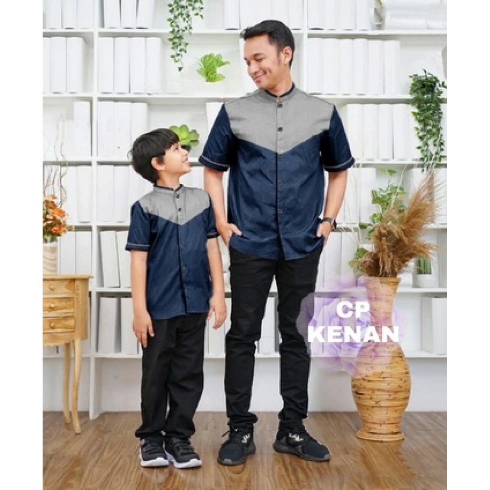 Baju Couple Cp Koko Kenan Rd Navy