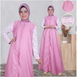 Baju Korea Hj Maxi Shaliha Ij Dusty