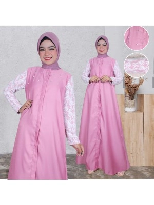 Baju Korea Hj Maxi Shaliha Ij Dusty