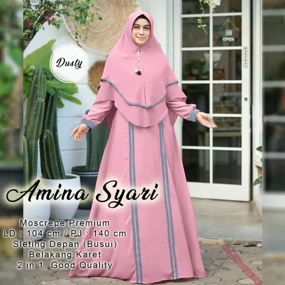 Baju Korea Hj Syari Amina Us Dusty