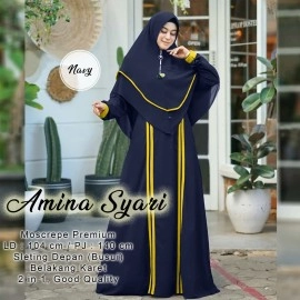 Baju Korea Hj Syari Amina Us Navy