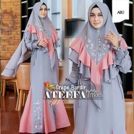 Baju Korea Hj Syari Ateefa Jc Abu