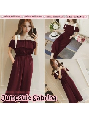 Baju Korea Js Sabrina Vl Maroon