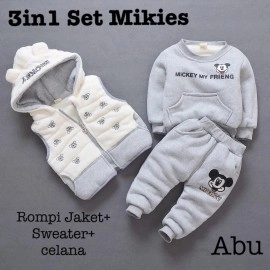 Baju Anak Kd St Mikies Ks Abu