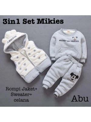 Baju Anak Kd St Mikies Ks Abu