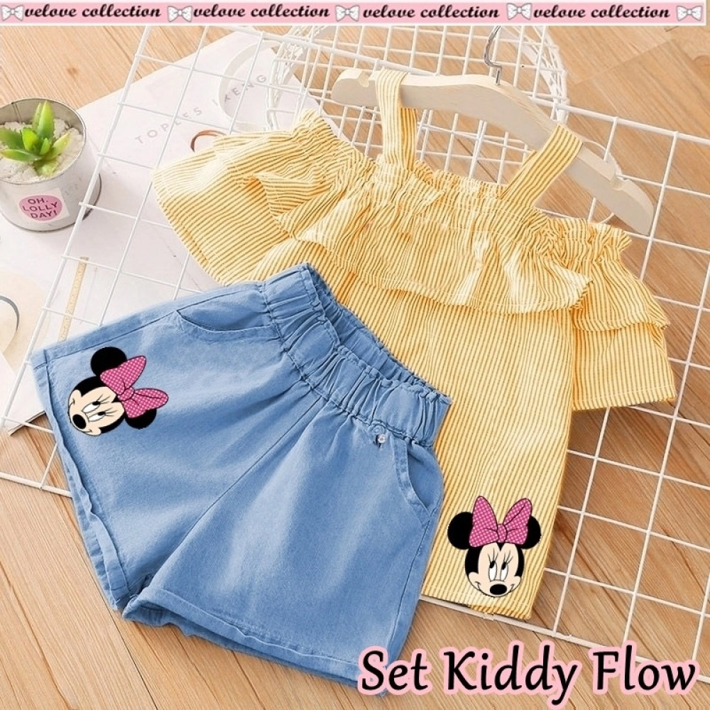 Baju Anak Kd St Flow Kiddy Vl Kuning