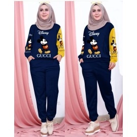 Baju Korea St Disney Moss Rd Navy