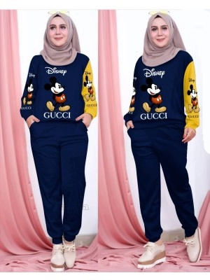 Baju Korea St Disney Moss Rd Navy