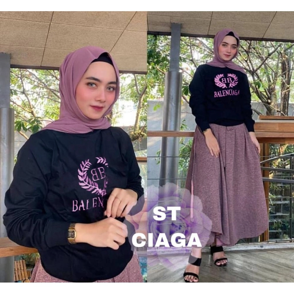 Baju Wanita St Ciaga Rd Navy
