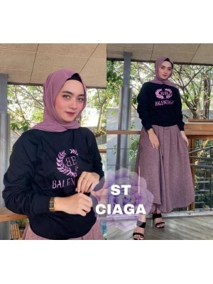 Baju Wanita St Ciaga Rd Navy