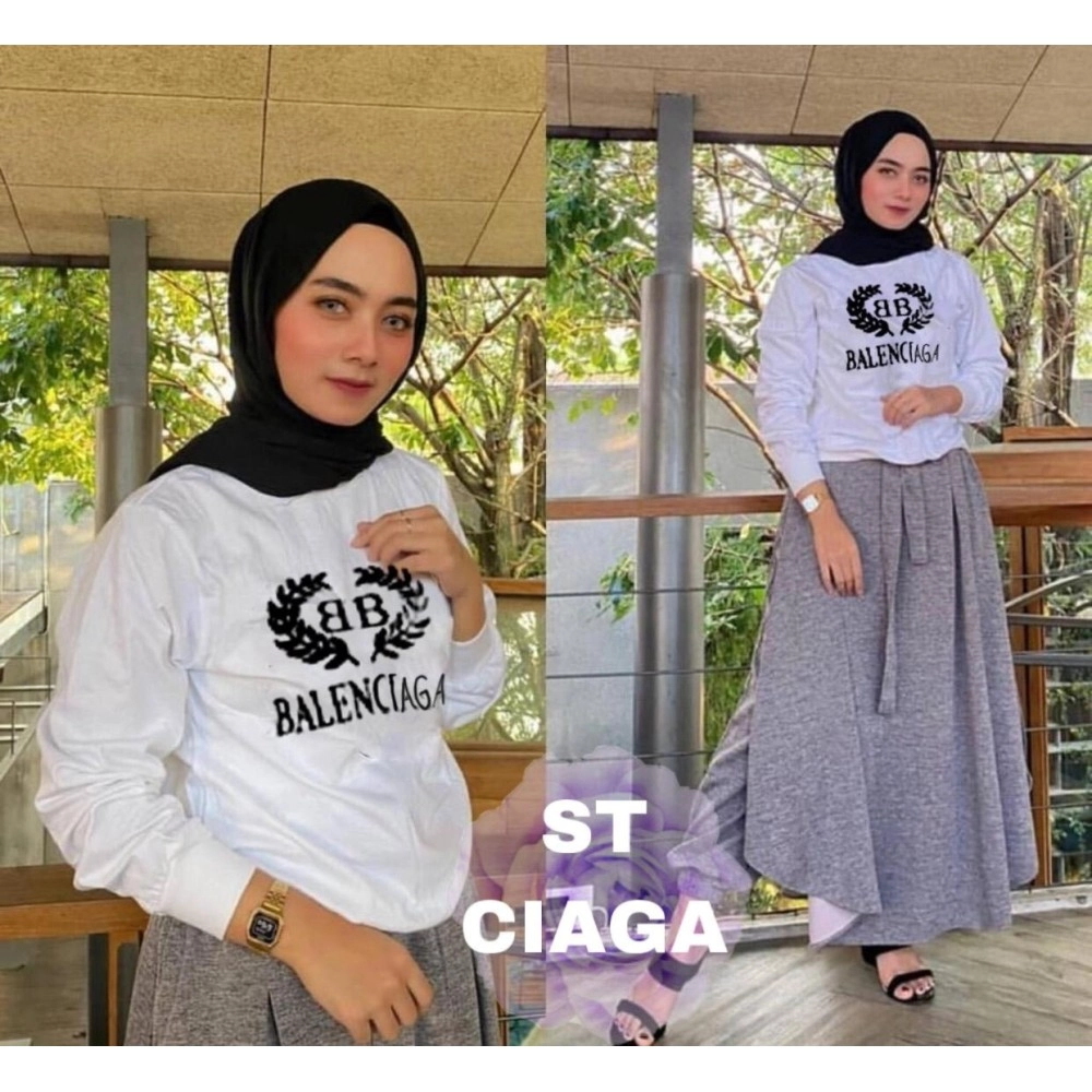 Baju Wanita St Ciaga Rd Putih