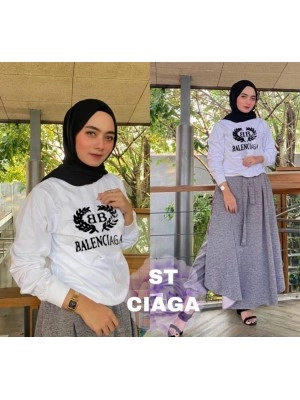 Baju Wanita St Ciaga Rd Putih